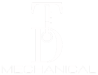 TD Mech Logo (New) (White)